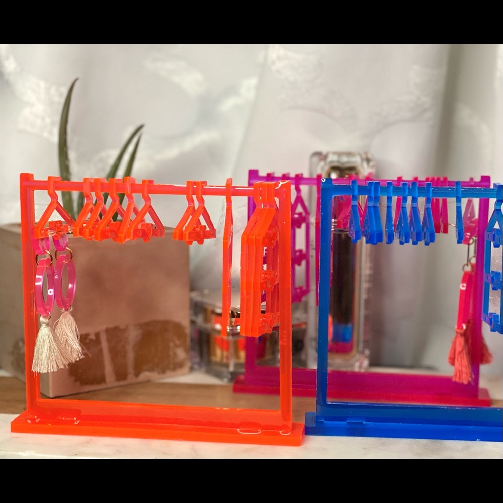 Earring Rack - Coral
